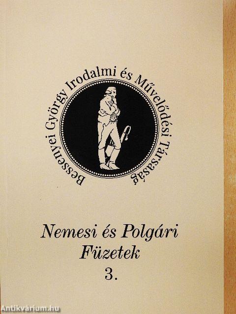 Nemesi és Polgári Füzetek 3.