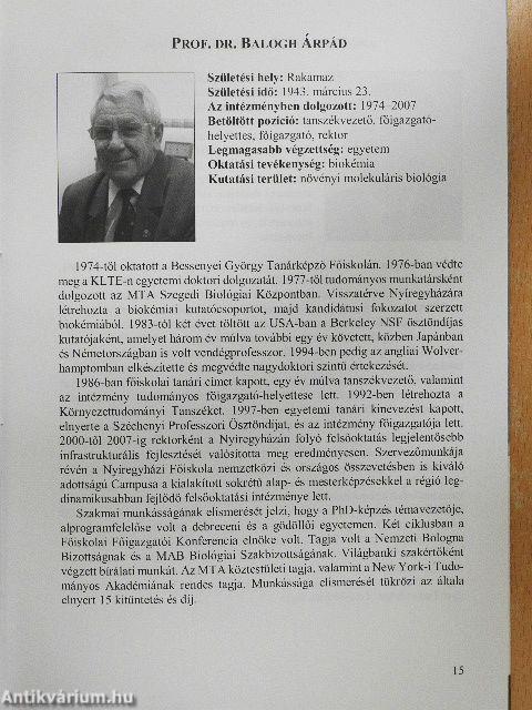 A Nyíregyházi Főiskola arcképcsarnoka