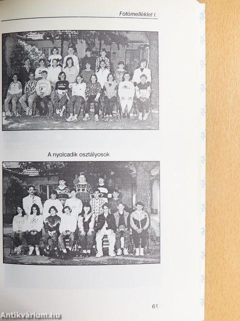A II. Rákóczi Ferenc Általános Iskola jubileumi évkönyve 1996
