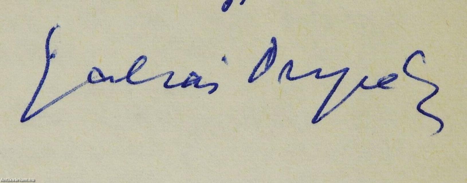 Maradjatok reggelig (dedikált példány)