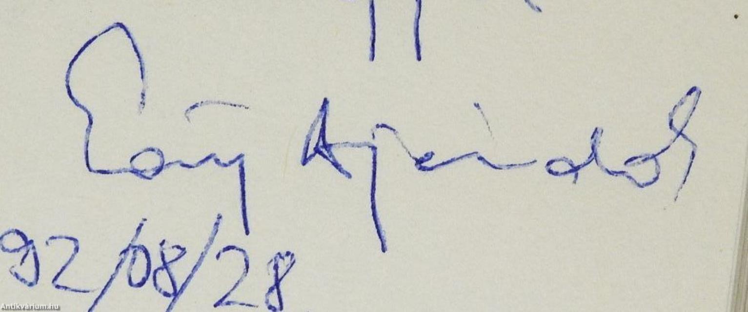 Akupresszúra (dedikált példány)