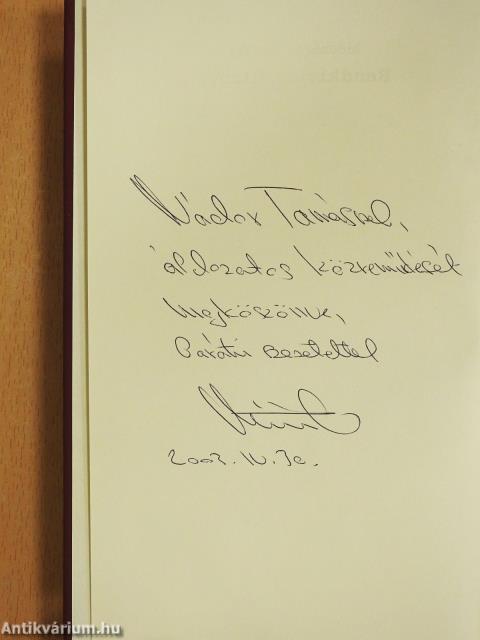 Rendkívüli állapot (dedikált példány)