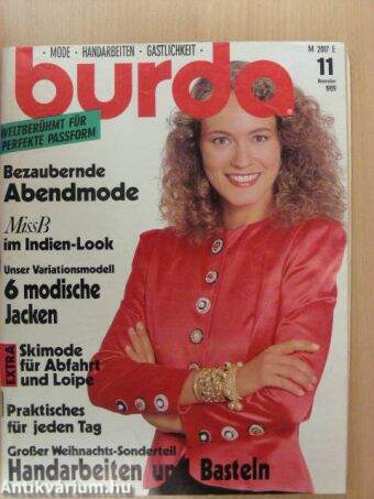 Burda Moden November 1989