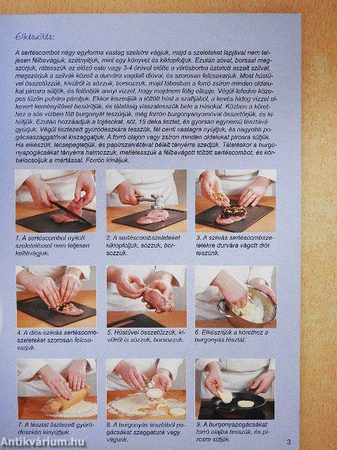 Töltött húsos ételek