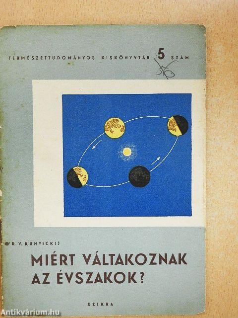 Miért váltakoznak az évszakok?