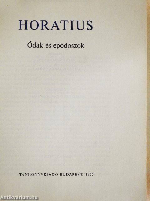 Ódák és epódoszok