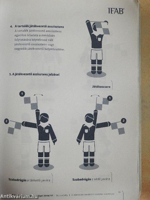 A labdarúgás játékszabályai 2016/17