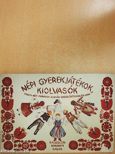 Népi gyerekjátékok, kiolvasók