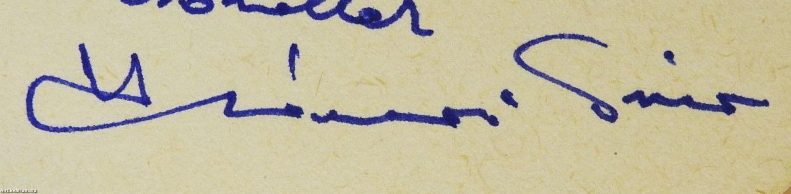 Deckarm/Puskás/Quini (dedikált példány)