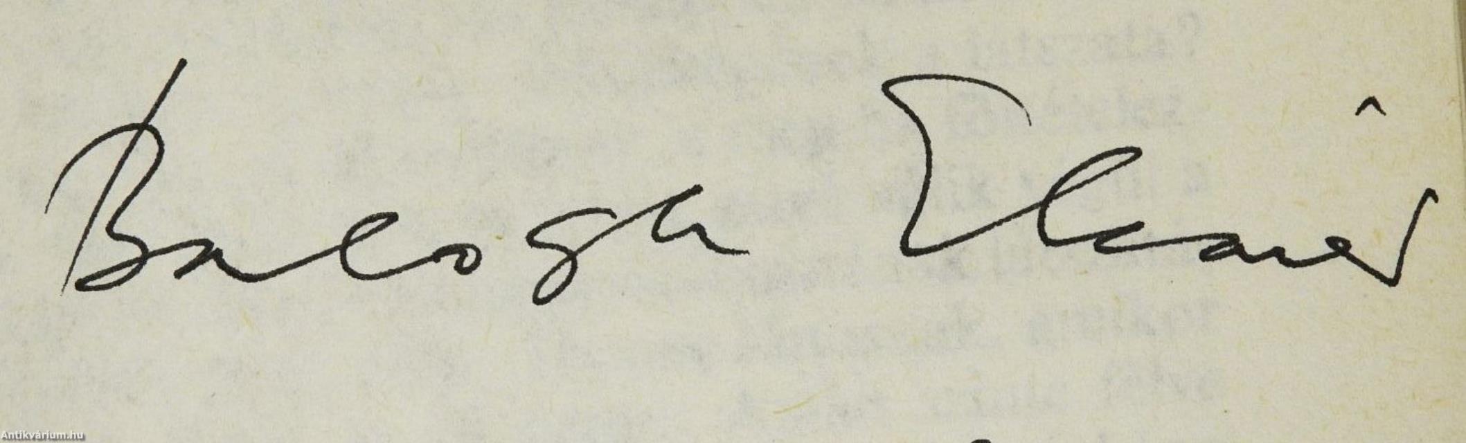 Kutyakomédia (dedikált példány)