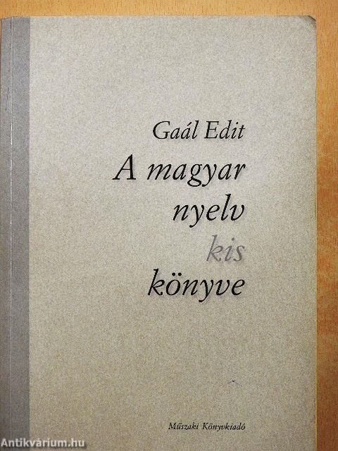 A magyar nyelv kis könyve