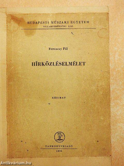 Hírközléselmélet