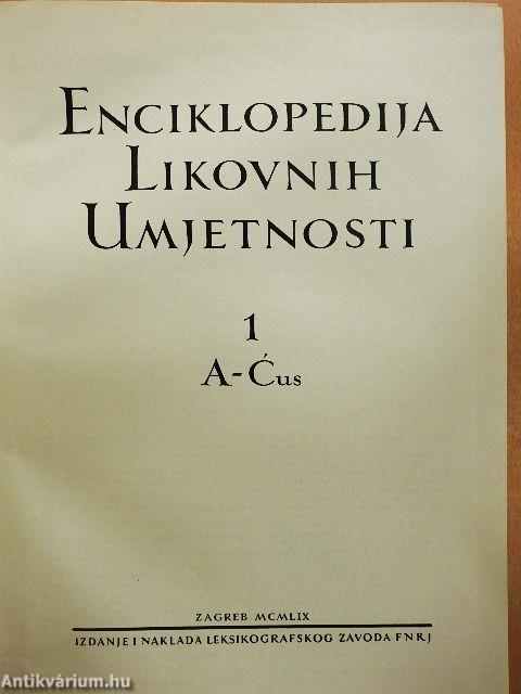Enciklopedija Likovnih Umjetnosti 1-4