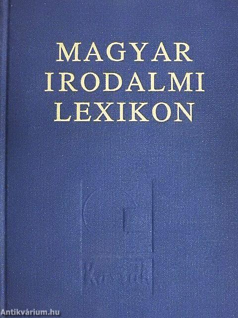 Magyar Irodalmi Lexikon