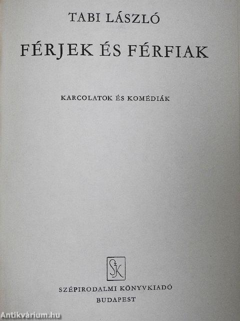 Férjek és férfiak