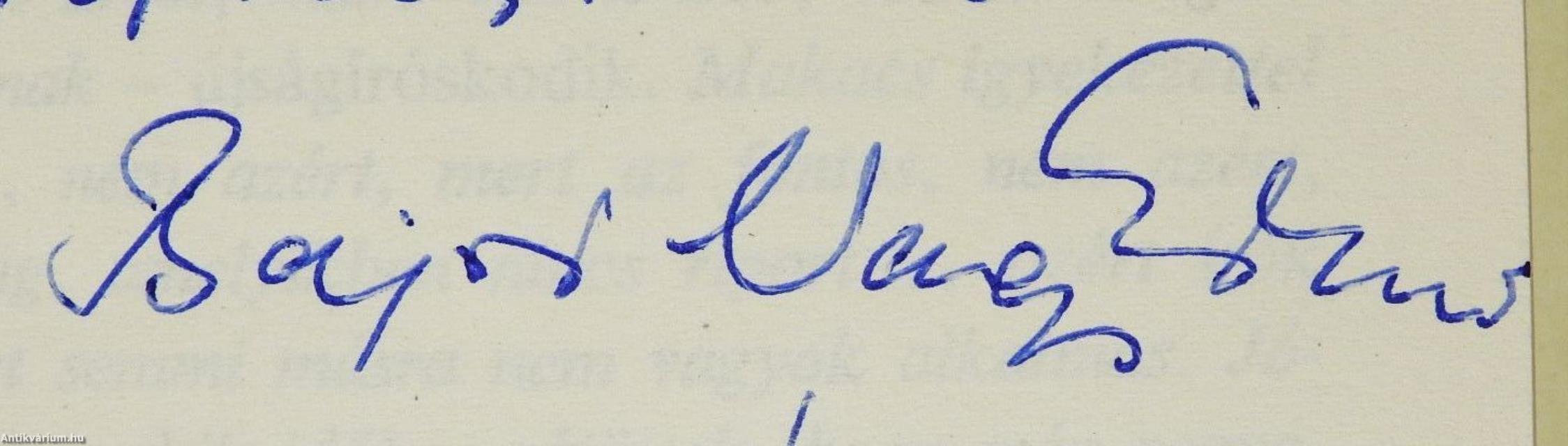 Munkatársunk jelenti (dedikált példány)