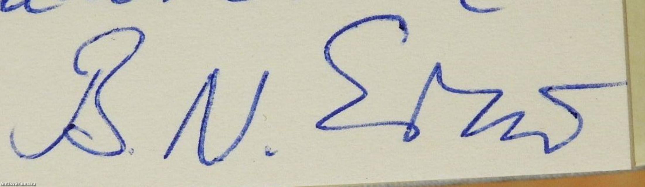 Munkatársunk jelenti (dedikált példány)