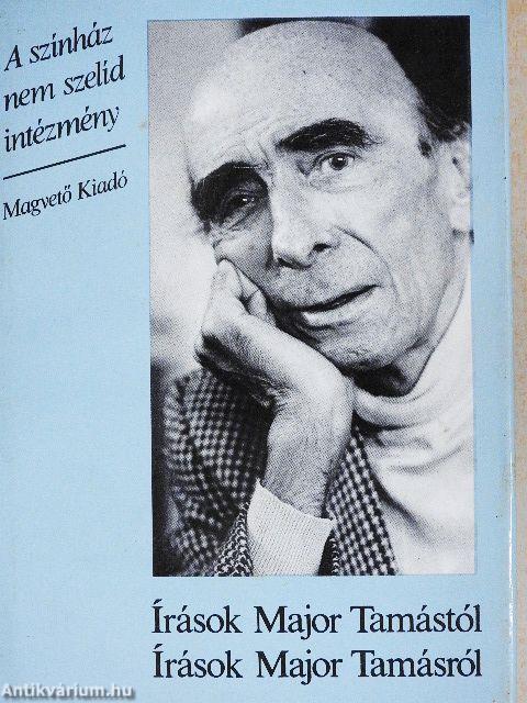 A színház nem szelíd intézmény