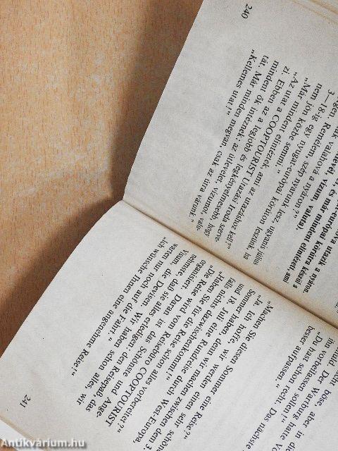 Hogy mondjuk németül?