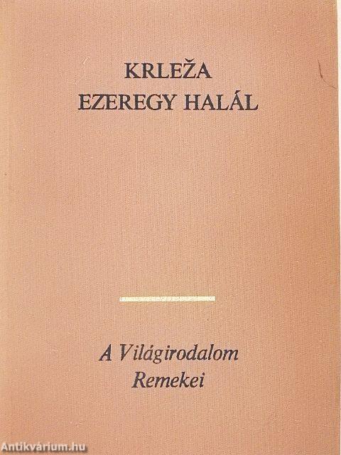 Ezeregy halál