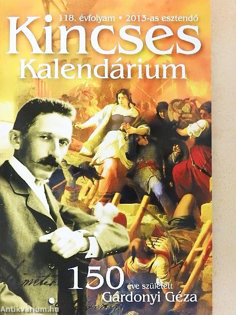 Kincses Kalendárium 2013