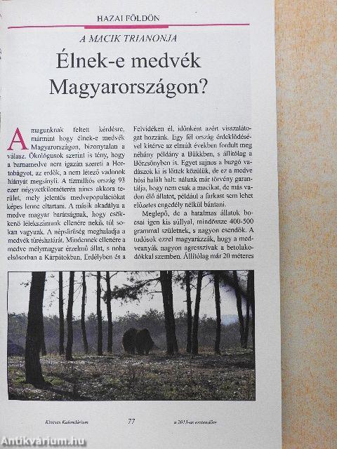 Kincses Kalendárium 2013