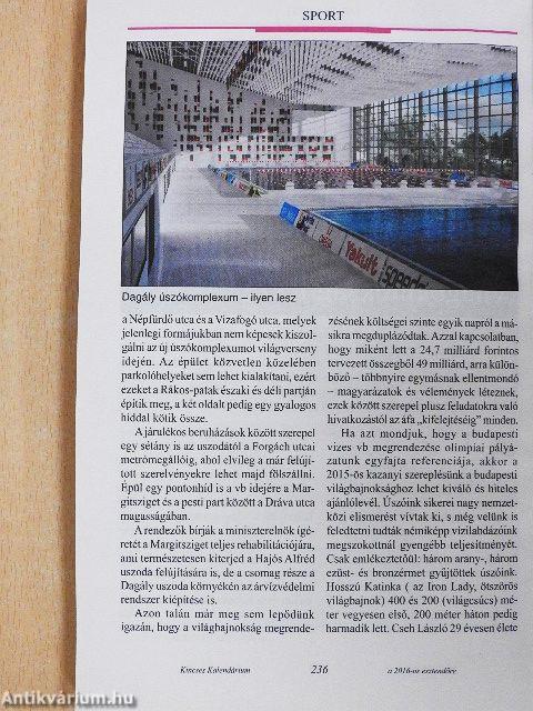 Kincses Kalendárium 2016