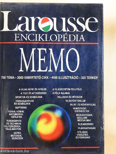 Larousse Enciklopédia - Memo