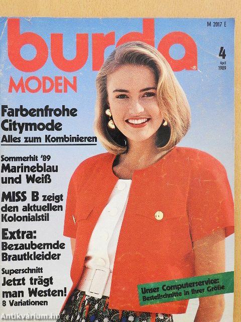 Burda Moden April 1989