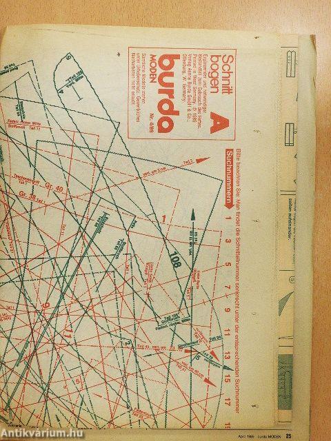 Burda Moden April 1989