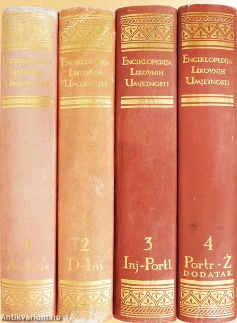 Enciklopedija Likovnih Umjetnosti 1-4