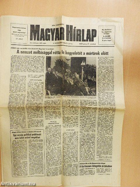 Magyar Hírlap 1989. június 17.