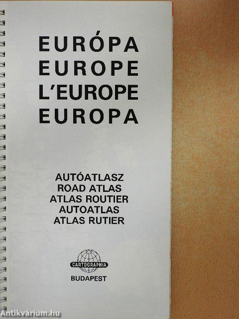 Európa autóatlasza