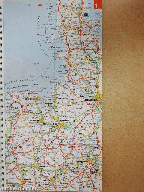 Európa autóatlasza