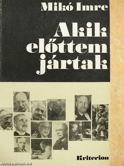 Akik előttem jártak
