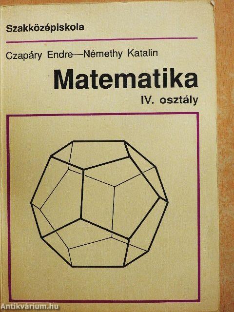 Matematika IV.