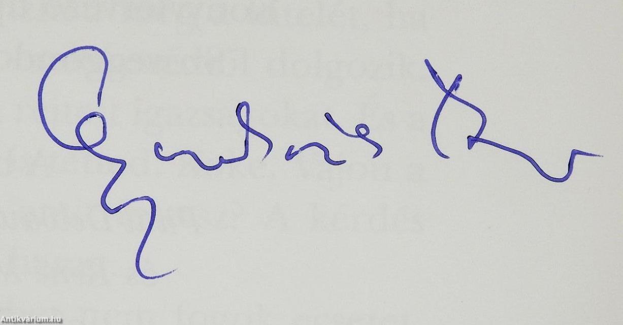 Extázis II. (dedikált példány)