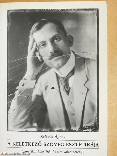 A keletkező szöveg esztétikája (dedikált példány)