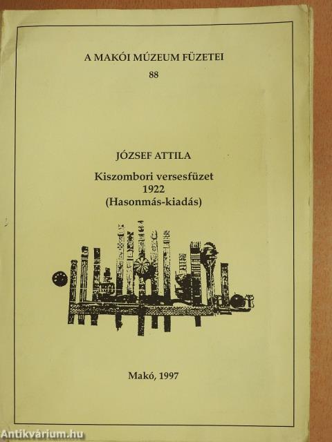 Kiszombori versesfüzet (dedikált példány)