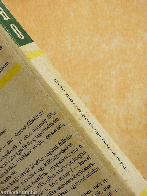 Kertészet fólia alatt