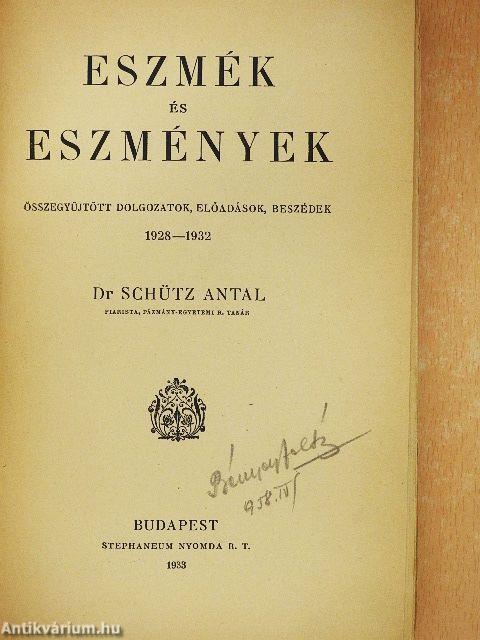 Eszmék és eszmények