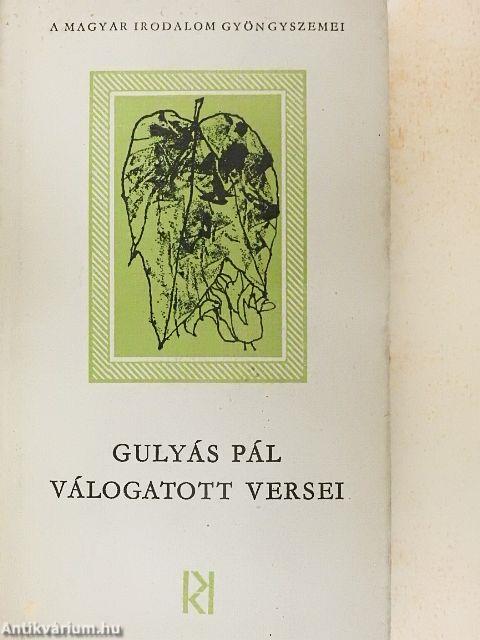Gulyás Pál válogatott versei