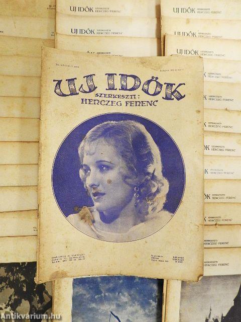 Uj Idők 1934. (nem teljes évfolyam)