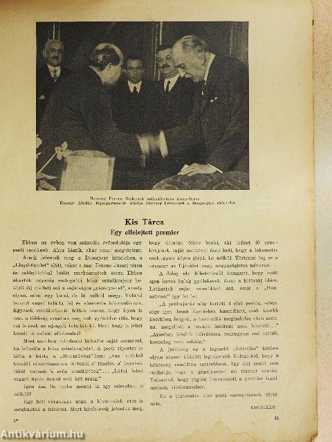Uj Idők 1934. (nem teljes évfolyam)