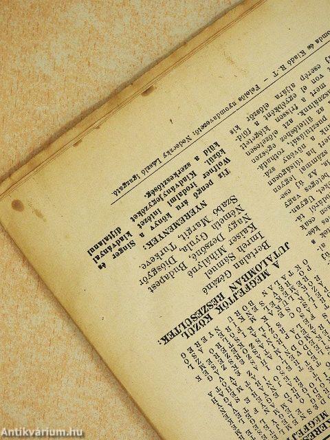 Uj Idők 1941. január-december
