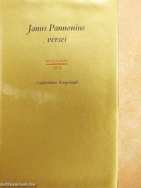 Janus Pannonius versei