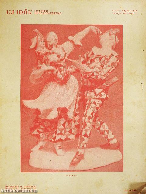 Uj Idők 1931. (nem teljes évfolyam)