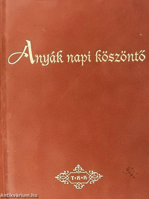 Anyák napi köszöntő