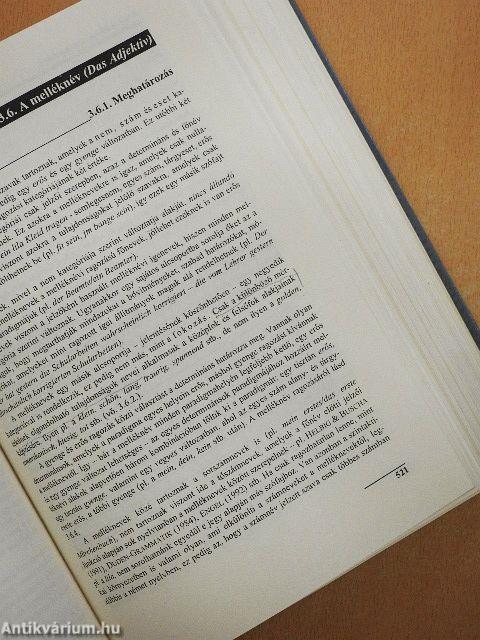 Rendszeres német nyelvtan