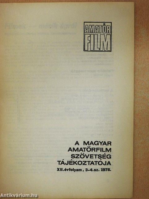 Amatőrfilm 1978/3-4.